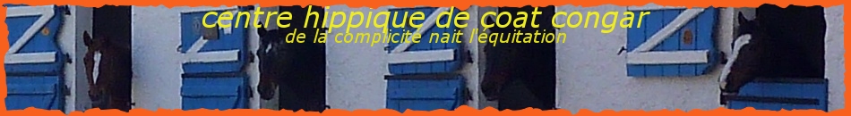 centre hippique de coat congar